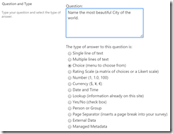 SharePoint online survey 4