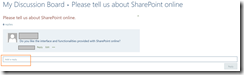 SharePoint Online Discussion Board 9