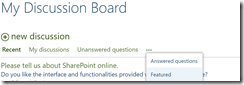 SharePoint Online Discussion Board 10