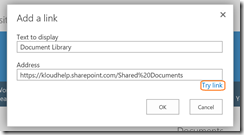 SharePoint Online navigation 3